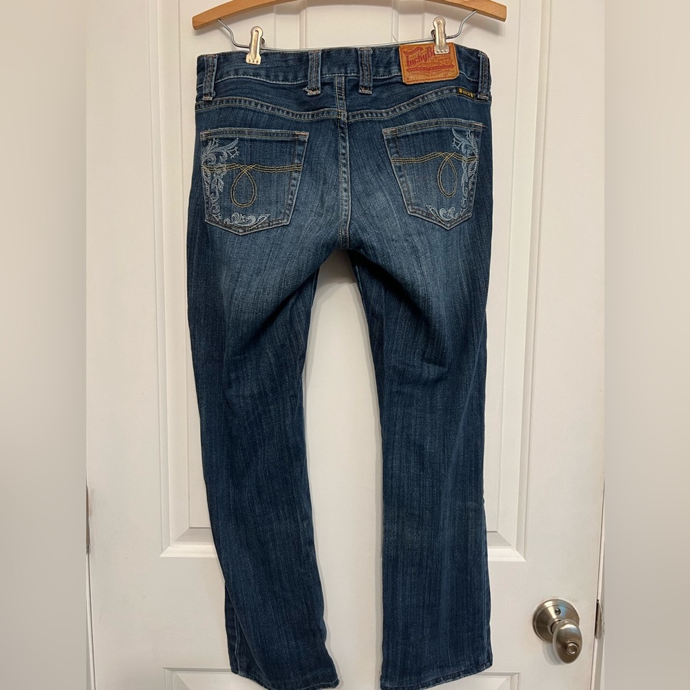 LUCKY BRAND VINE LOLA STRAIGHT JEANS BY GENE‎ MONTESANO